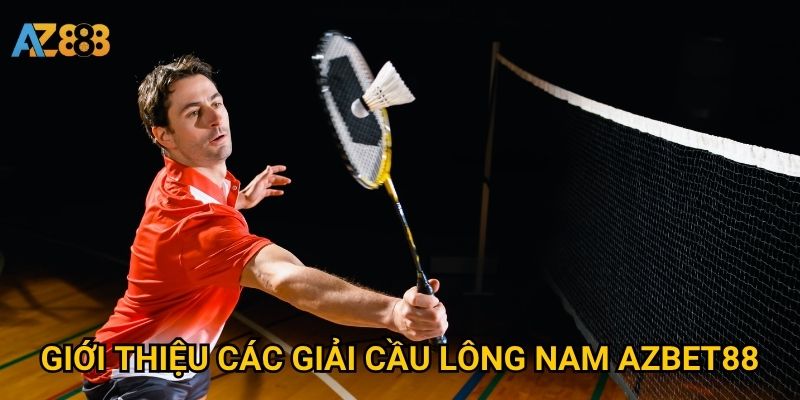 Giới thiệu các giải cầu lông nam Azbet88